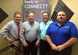 Steve Damerow with Loyaltyworks, Jeff Greene with Greene Worldwide Transportation and Randy Hicks with Meridian Star Merchant Services