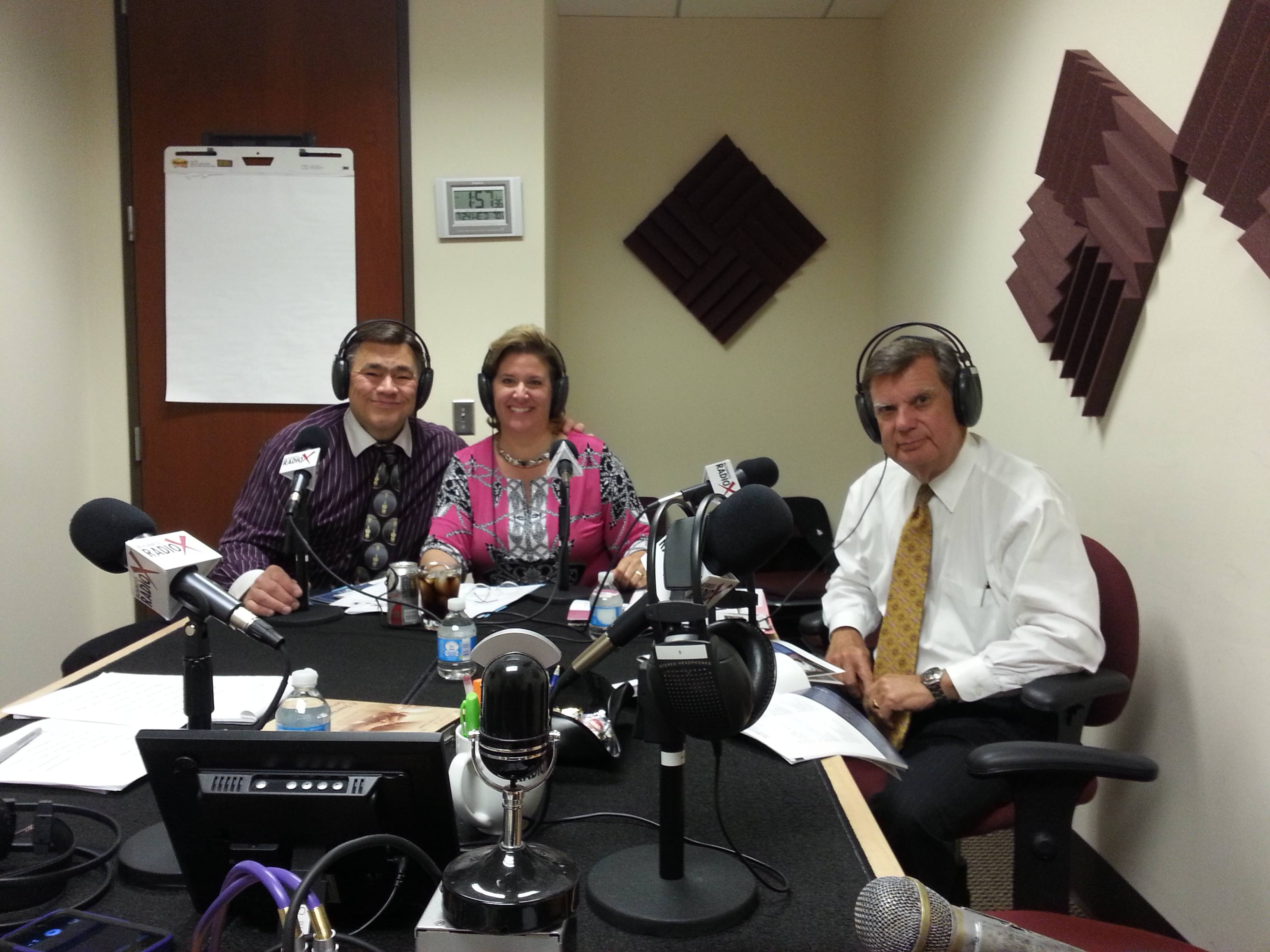 Dr. Ed Helton and Kim Rozycki from Columbus State University