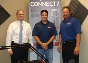 Dr. Louis Cavallo with AC Spine & Wellness Center and Martin Birkbeck with American Family Insurance