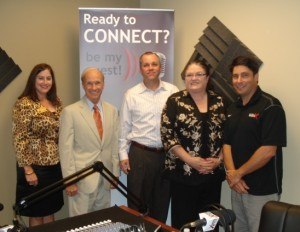 Dr. Daniel Kaufman with the Gwinnett Chamber of Commerce, Carla Carraway with Precision Planning, Matt Hyatt with Rocket IT and Terri Jondahl with CAB Incorporated