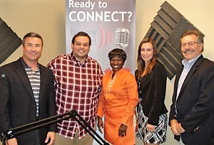 Wes Warrington and Tracy Wingate with Confirmatrix Laboratory, Bukky Olaoye with APremium Healthcare Solution and Jason Tatum with Gateway Center