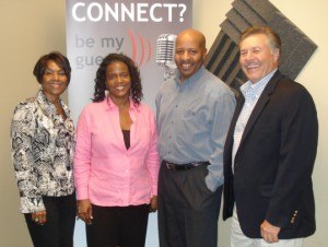 Clarissa Nelson with Islanomics, Charlotte Baker with CB Training Services, and Darryl Baker with Baker Global Enterprises