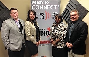 Joe Skopitz with Centennial Olympic Park, Maureen Kornowa with Gwinnett Children’s Shelter and Vanessa Anderson with Covenant Christian Ministries Academy