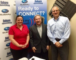 BREAKING PAR IN BUSINESS: Lisa Bianchini with Lexis Printing & Fulfillment and Harold Kolbe with BluIP