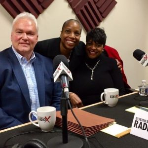 Earl Rogers with Georgia Hospital Association and Fran Baker-Witt with Effingham Health System