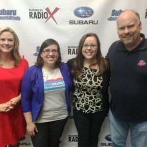 TIFFANY KRUMINS SHOW: Hannah Hanson and Erica Oliveira with Global Mission Fellows