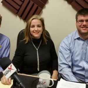 David Sheehan with Robert Half Technology, Margaret Lisi with ST!R Marketing and Author Chris Butsch