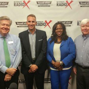 Dr. Jeff Rose with Fulton County Schools, Dr. Dionne Poulton with Poulton Consulting Group, and Gary Campbell with Hire Dynamics