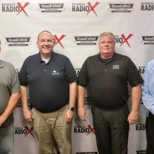 Tyler Jones with Carmichael Consulting Solutions and Rob Peterson with Dave & Buster’s