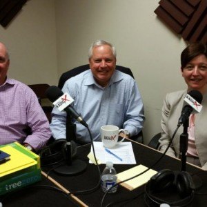 Mike Nilan and Craig Ramsey with TreeZero and Paula Munger with NAA