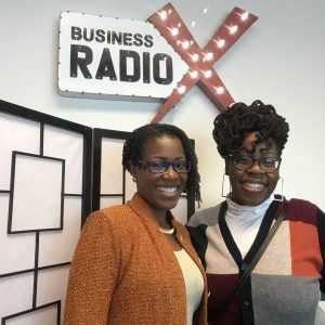 Dethra Giles with ExecuPrep and Ify Ifebi with Vendorspace