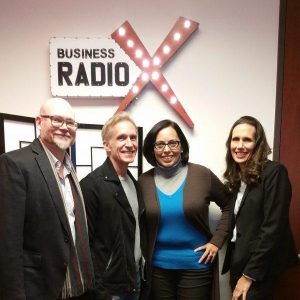 John Rich and Jerry Hudson with Moxie and Angelica White and Kim Moten-Bogan with ZIPPYAR
