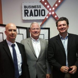 Tim O’Connor with Terraform Group, Jim Cichanski  with Flex HR and Robert E. Turner with Turner Law