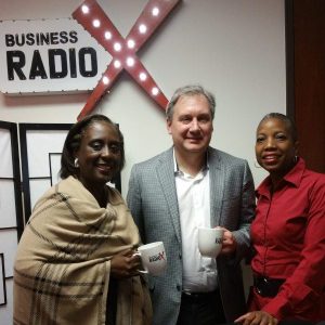 Jeremy Stratton and Lisa Smith with Clayton County Chamber of Commerce