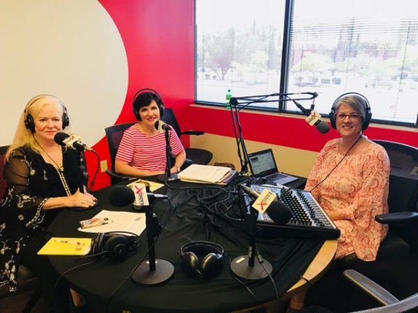 Sharon-Lechter-and-Kathleen-Duffy-with-2020-Women-on-Boards-Initiative-with-Karen-Nowicki-on-business-RadioX