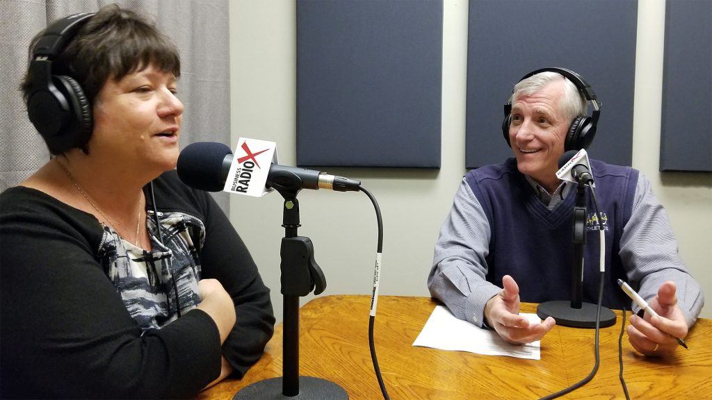 Abbie Fink and Scott Hanson of HMA Public Relations talk about public relations and the media at Valley Business RadioX in Phoenix, AZ