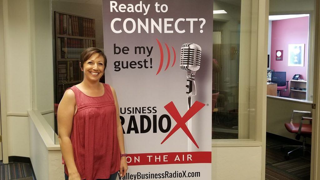 Sara Bernstein with Storybook Entertainment visits Valley Business RadioX in Phoenix, AZ