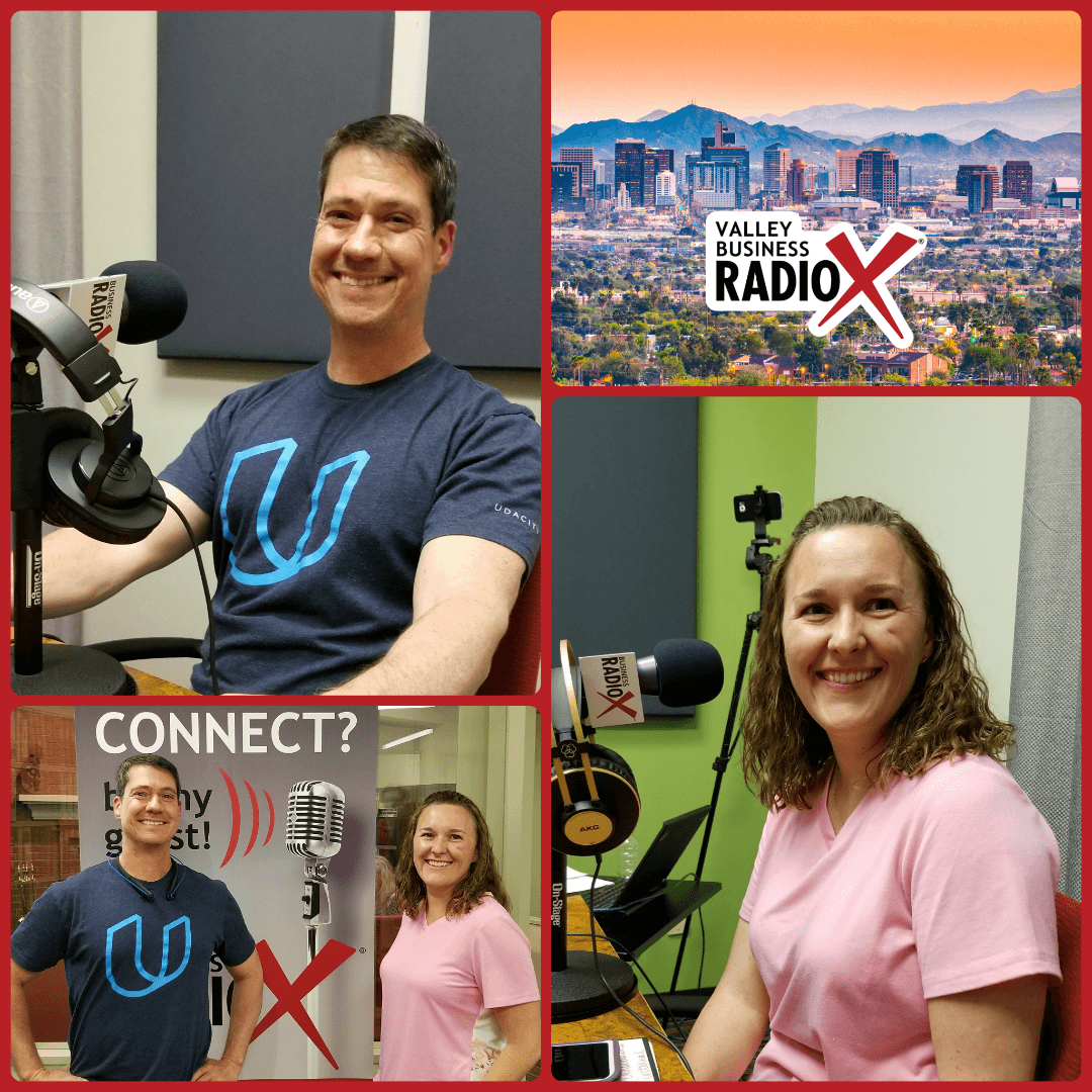 Vincent Serpico and Jennifer Columbe of SerpicoDEV on Valley Business RadioX in Phoenix, AZ