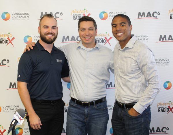 Evan Norris with Credit Union West and Eric Bailey with Bailey Strategic Innovation Group E2