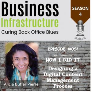 Episode 51: Designing a Digital Content Management Process with Alicia Butler Pierre