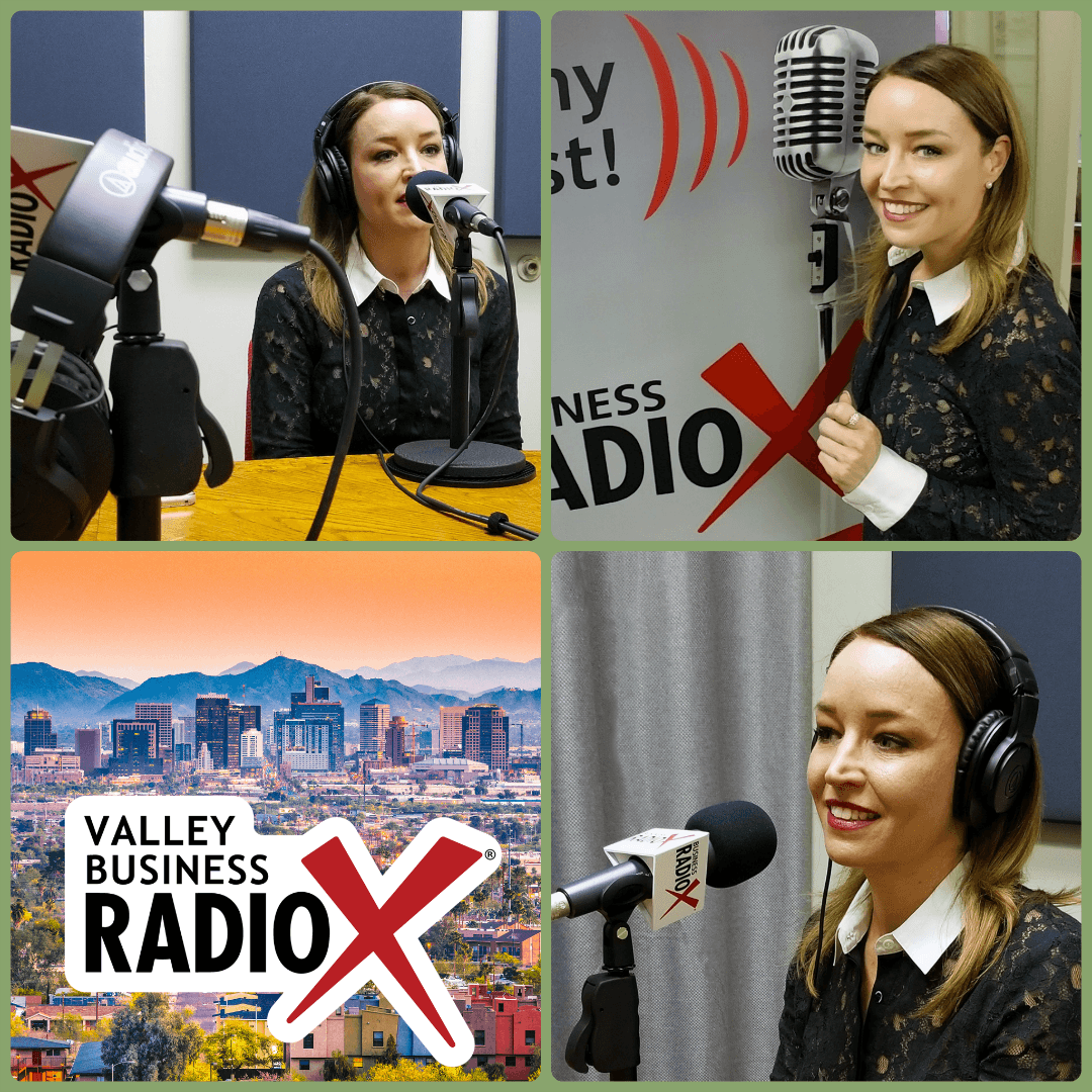 Tyler Butler with 11Eleven Consulting broadcasting live from the Valley Business RadioX studio in Phoenix, Arizona