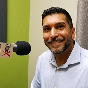 MJ Cordova with Map To Sales speaking on Valley Business RadioX in Phoenix, Arizona