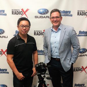 Martin Chan with Earth to Atlanta and Jason Neu with Action Coach