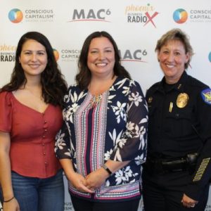 Brenda Puga with Special Olympics Arizona and Mary Roberts with Phoenix Police Department E26