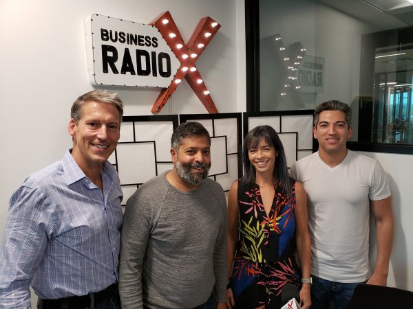 Roxana Shershin with Digital Additive, K.P. Reddy with Shadow Ventures and Chris Weissman with TopRight