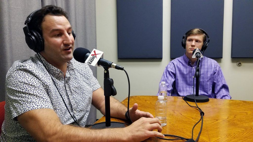 Thanasi Panagiotakopoulos with LifeManaged and Nick Suwyn with Promineo Tech speaking on Valley Business RadioX in Phoenix, Arizona
