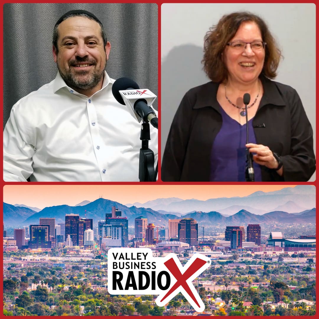 Valley Business Radio Rabbi Michael Beyo with East Valley Jewish Community Center and Dr. Nancy Harrowitz with Boston University broadcasting live from the Valley Business RadioX studio in Phoenix, Arizona