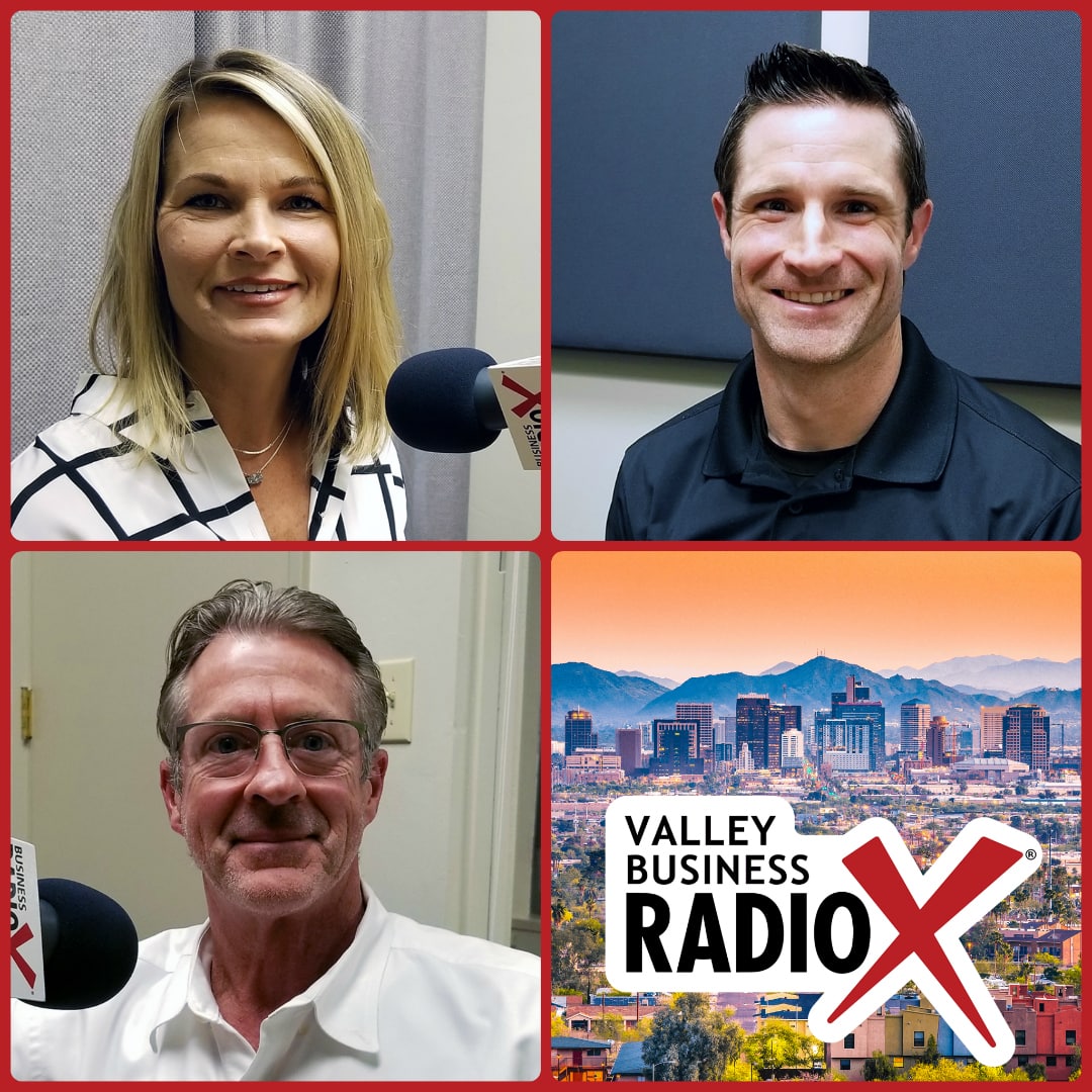Valley Business Radio Christina Morse with RebelHR, Alex Cushman with ProKure Solutions, and Ed Chaney with Cannafyl CBD broadcasting live from the Valley Business Radio studio in Phoenix, Arizona