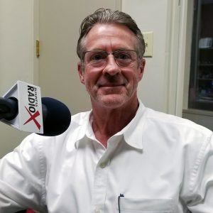 Ed Chaney with Cannafyl CBD in the studio at Valley Business Radio in Phoenix, Arizona