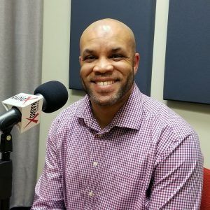 Dr. Jeff McGee with Cross-Cultural Dynamics in the studio at Valley Business RadioX in Phoenix, Arizona
