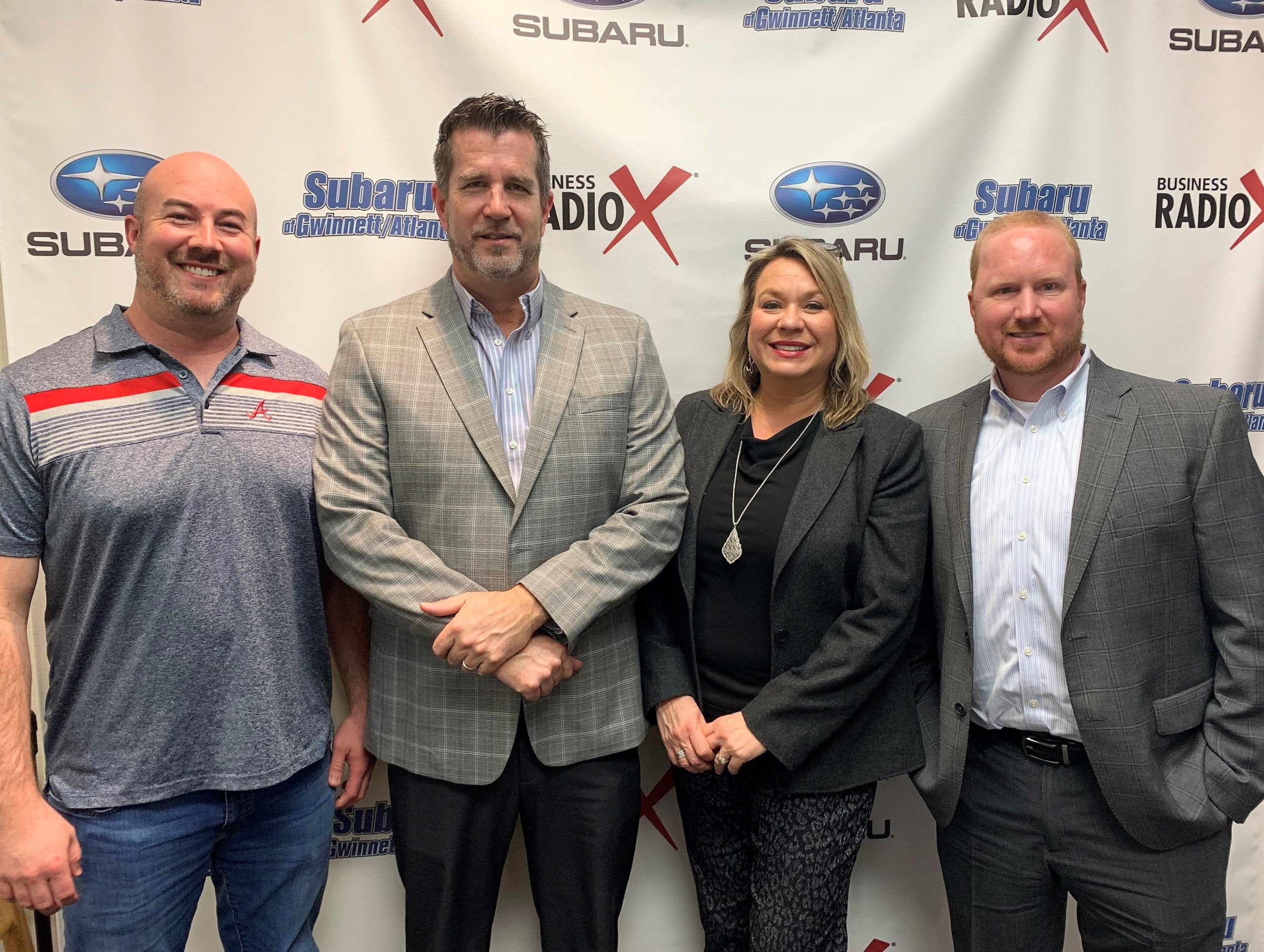 Chip Allen, Joe Rasper and Angela Blackwell of Dekalb Office, and Ryan