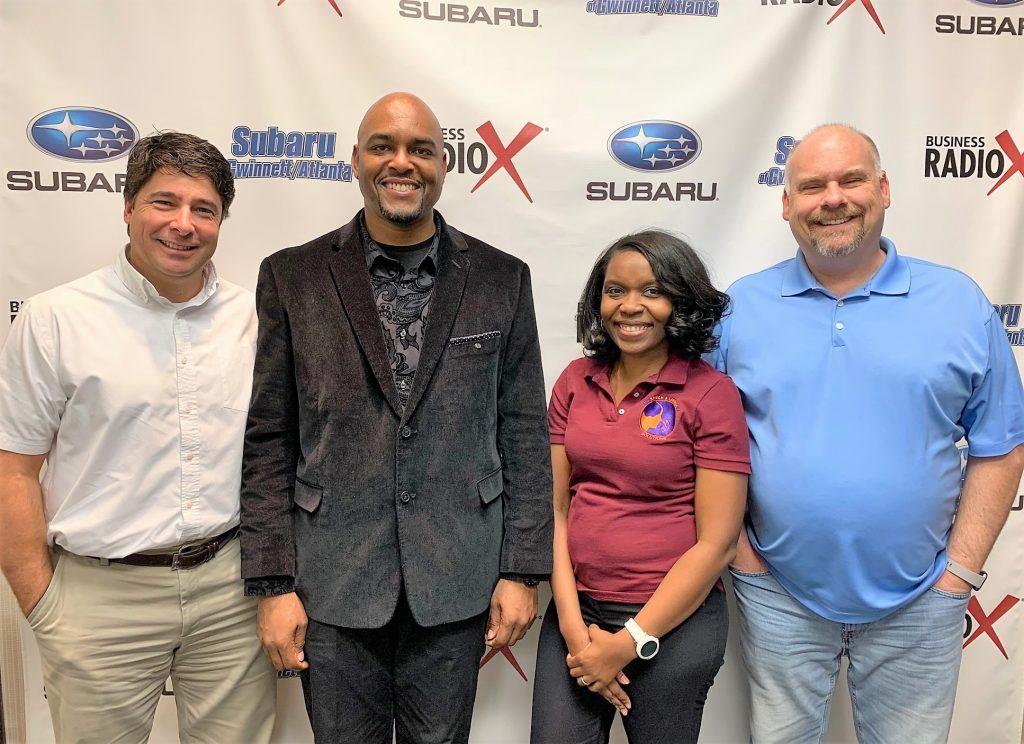 Larry McClelland of SADA Services and Jennifer Jones of JMJ Spech