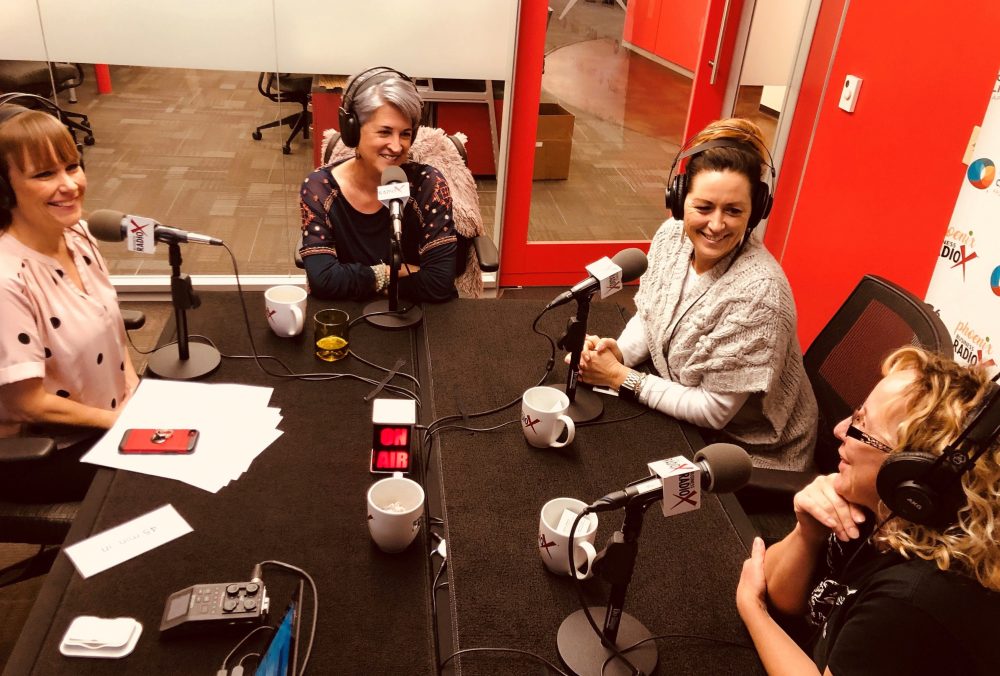 Karianna-Blanchard-with-Parents-for-Suicide-Prevention-Julie-Gustafson-with-JMG-Consulting-Karen-Nowicki-with-Phoenix-Business-RadioX-and-Kelly-Lorenzen-with-KLM-Consulting-3