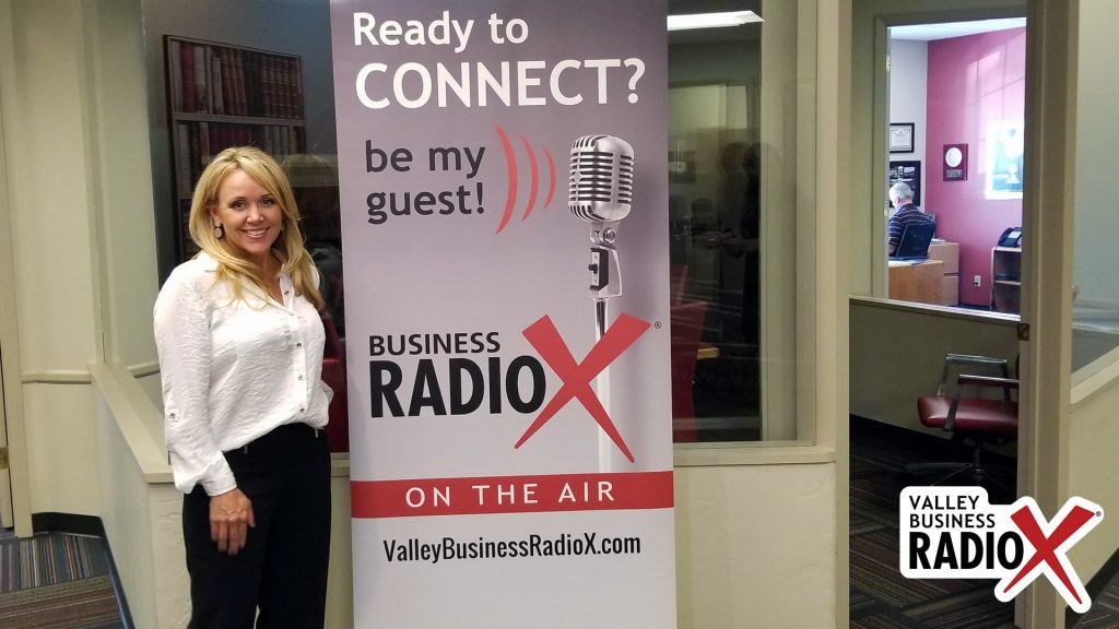 Shannon Quagliata with PRE Open House visits the Valley Business Radio studio in Phoenix, Arizona