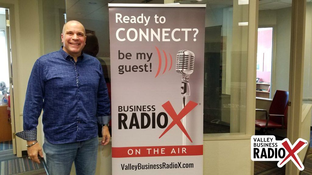 Restaurant consultant and trainer David Scott Peters visits the Valley Business Radio studio in Phoenix, Arizona