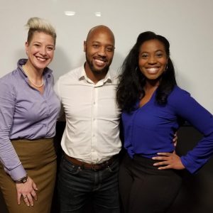 Velocity Small Business Radio: Brigitta Hoeferle with NLP Institute of Atlanta, Jessica Wise with Audacity and Victor Johnson with Nico Don Projects