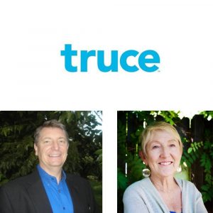 Truce Founder and CEO Diann Peart and Denis Leclerc E2
