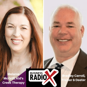 Melanie McGriff, Kid’s Creek Therapy and Bradley Carroll, Frazier & Deeter