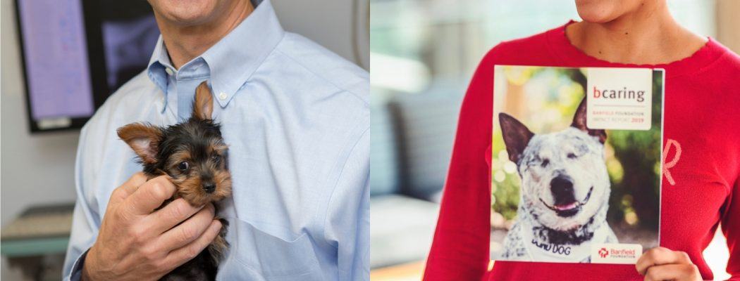 Dr Steven Hansen with Arizona Humane Society and Paula Little with Banfield Foundation E35