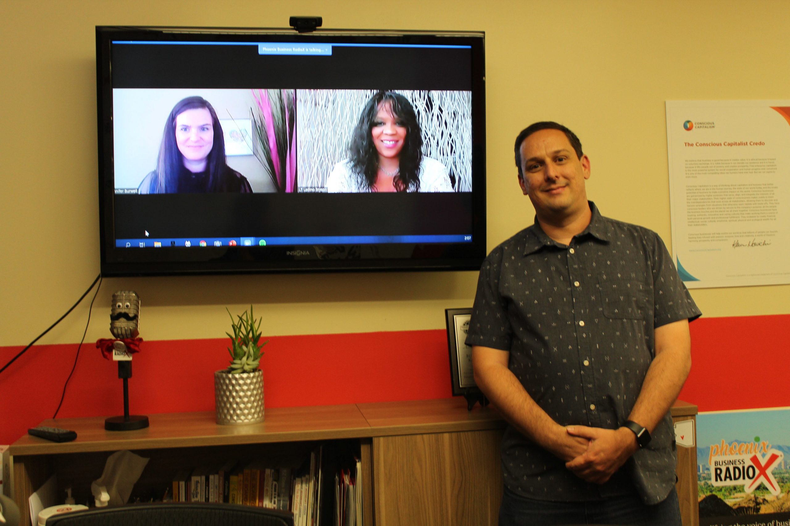 LT Ladino Bryson with vCandidates and Ben Johnson with Arizona Web Pro E9