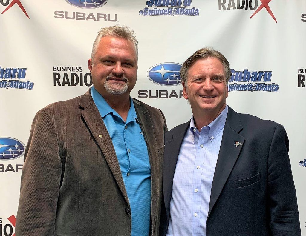 Tim Gowens with Metro Wheels & Accessories and Rick Crain with