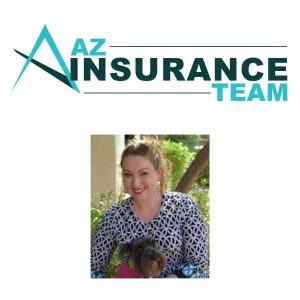 Charlotte Burr with AZ Insurance Team E21