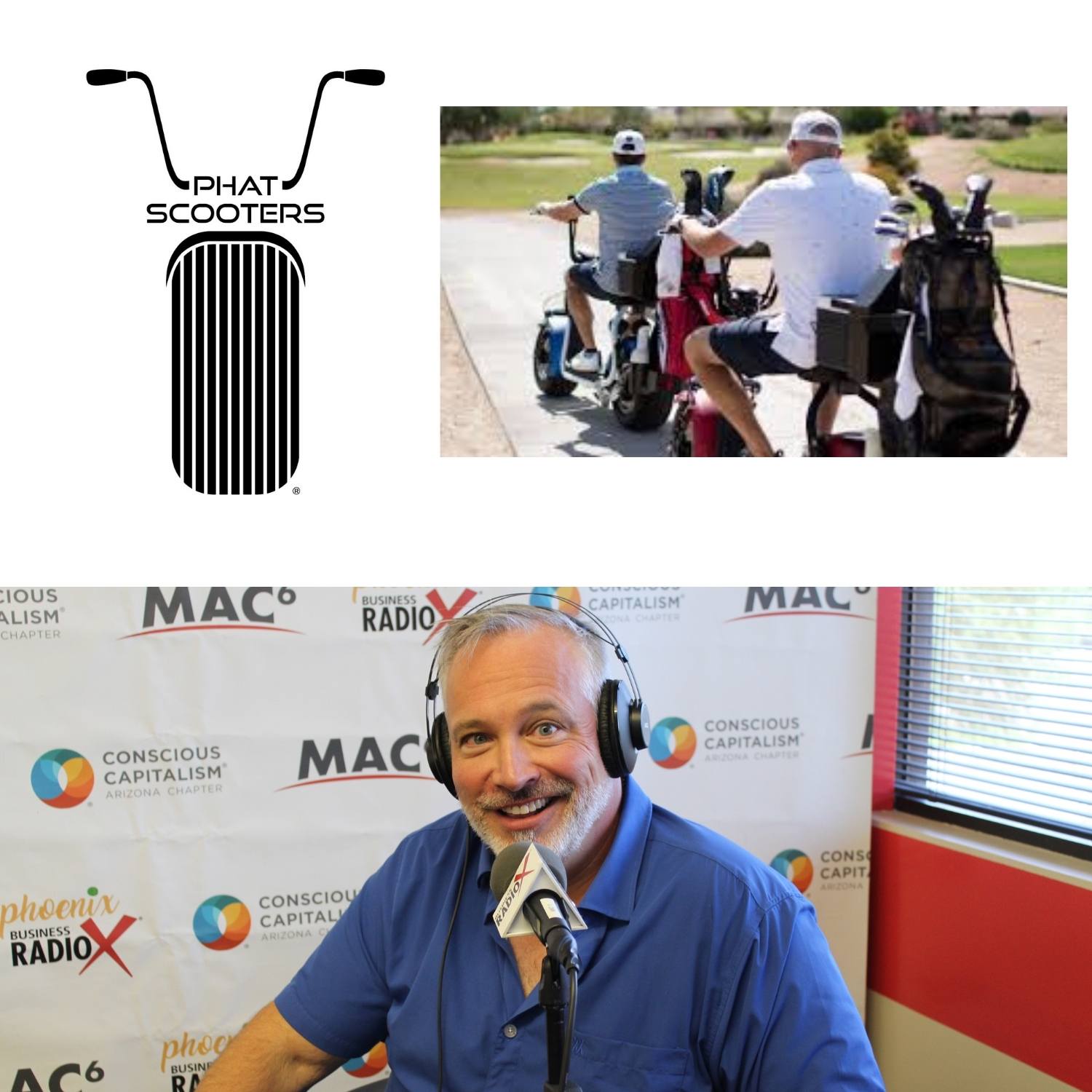 Phoenix Business Radio Derrick-Mains-with-Phat-Scooters-feature