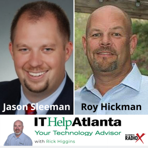 Jason Sleeman, United Community Bank, and Roy Hickman, Accent Graphics (IT Help Atlanta, Episode 10)