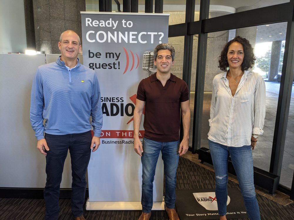 Martha Johnson with Hypur and Stan Deak with Skynamo