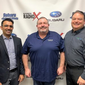Asif Jessani with CCS: Marketing & Technology and Dennis Bonin & Randy Hicks with Priority1POS